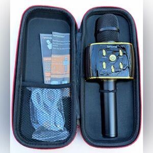 Duet Wireless Bluetooth Karaoke Microphone with 2.1 Channel Speaker-12W 3300amh